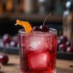 Black Cherry Old Fashioned Cocktail Recipe
