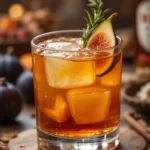 bourbon fig jam cocktail