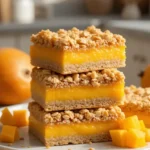 Mango Oatmeal Crumble Bars