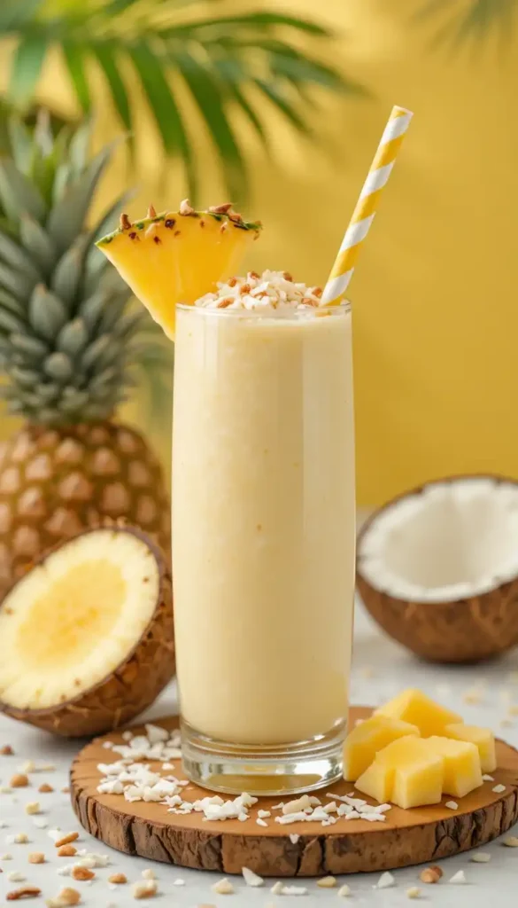 pineapple coconut cream smoothie recipe