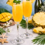tropical mimosa cocktail